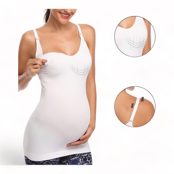 Maternity Breast Feeding Tank - L - Picture 1 of 5